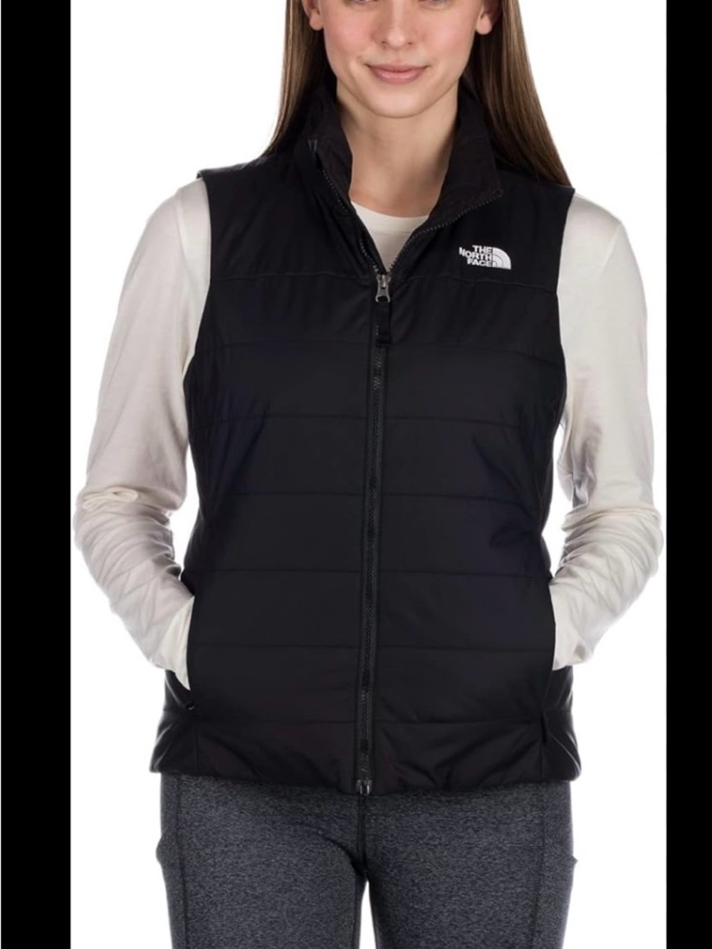 The North Face Women's Insulated Vest - Black Reversible